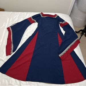 Medieval Cosplay Costume Dress Sz 2XL Stretch Renaissance Ren Faire Castle LARP